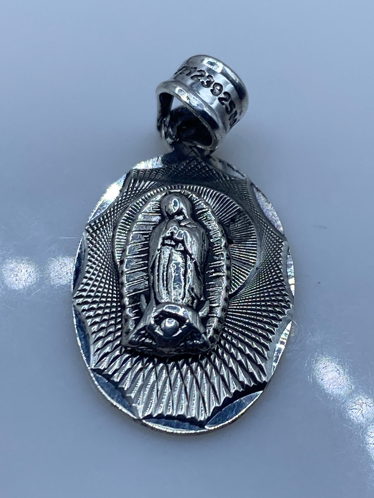 Dije de Plata Virgen de Guadalupe — Taxco .925 — foto 5