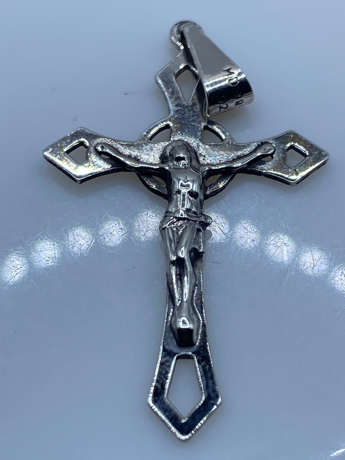Dije Cruz con Cristo de Plata .925 — Taxco — foto 5