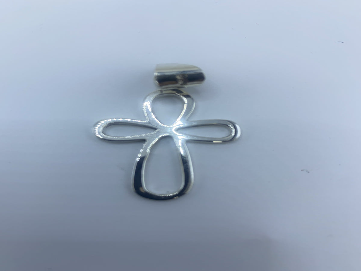 Dije Cruz de Plata Calado — Taxco .925 — foto 5