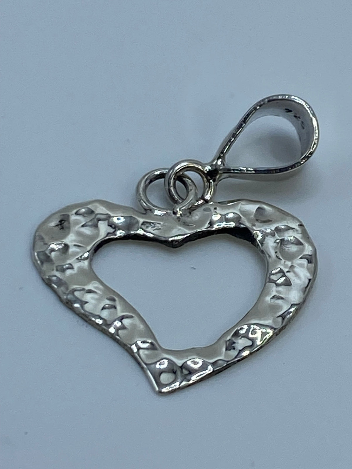 Dije de Plata Repujado Corazón — Taxco .925 — foto 5