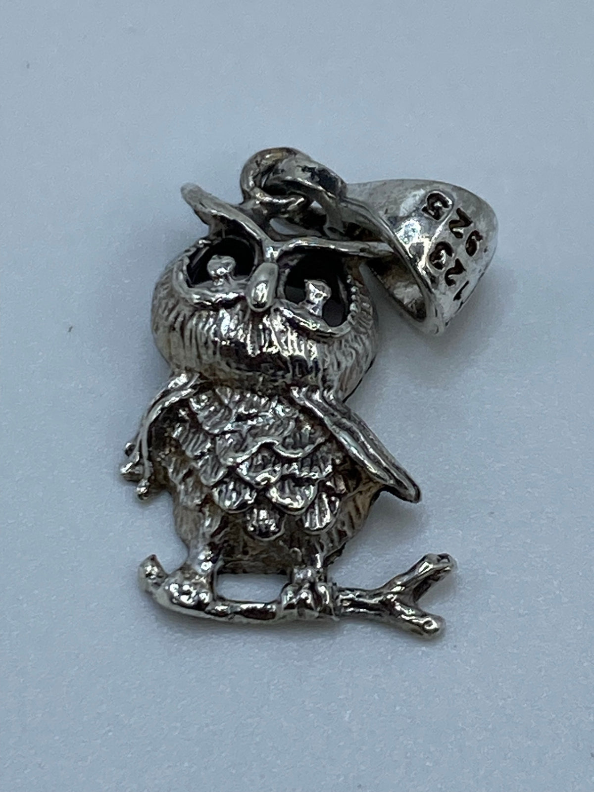 Dije de Plata Búho — Taxco .925 — foto 5