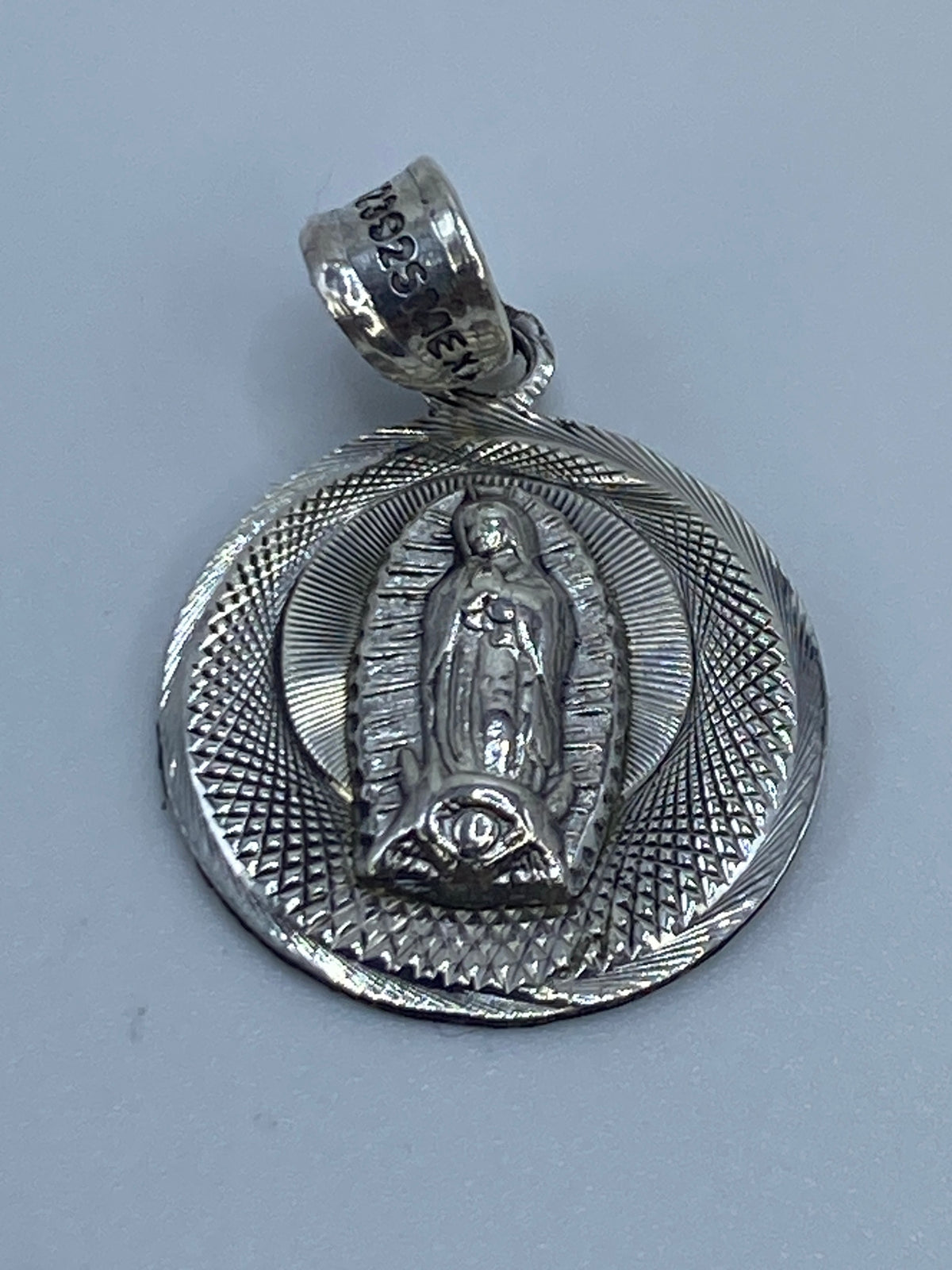 Dije de Plata Virgen de Guadalupe — Taxco .925 — foto 5