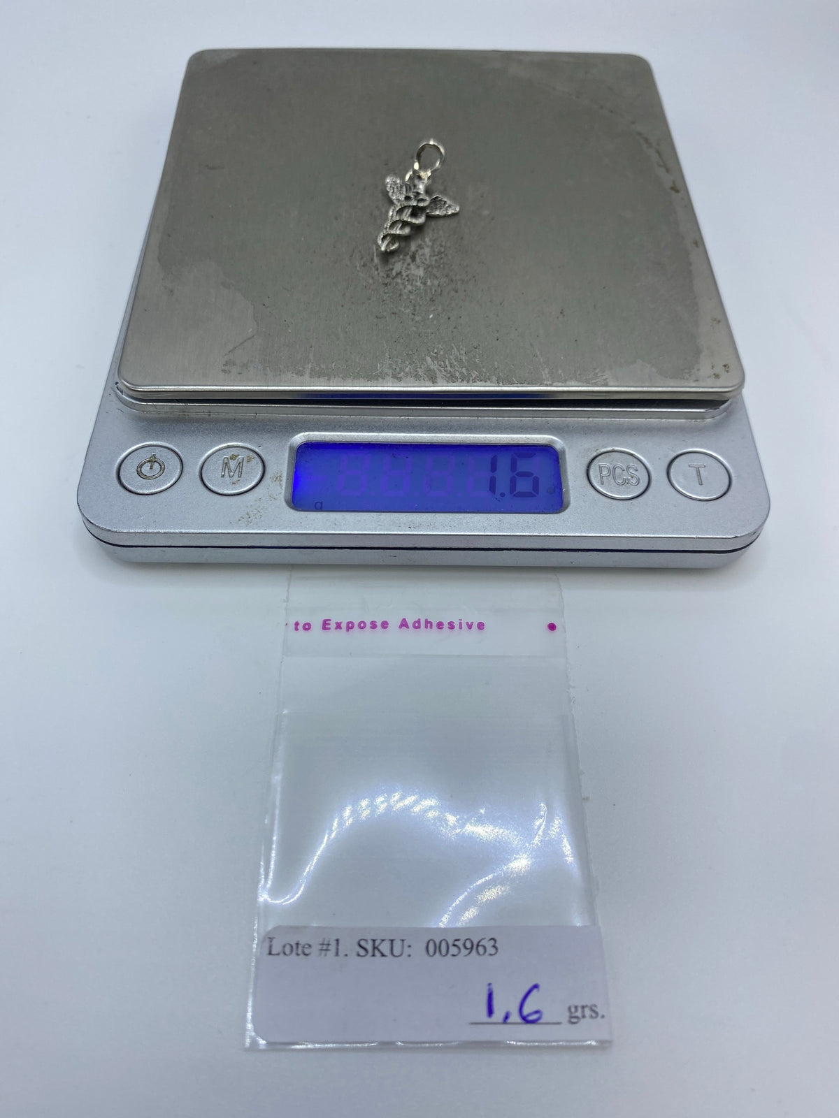 Dije Caduceo Plata .925 — Símbolo de Sanación Taxco — foto 6