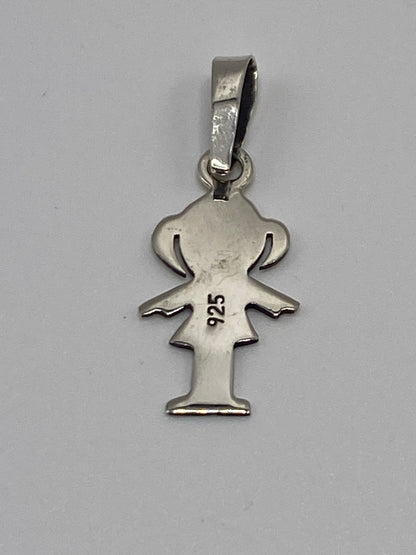 Dije de Plata Calado Niña — Taxco 925 — foto 5