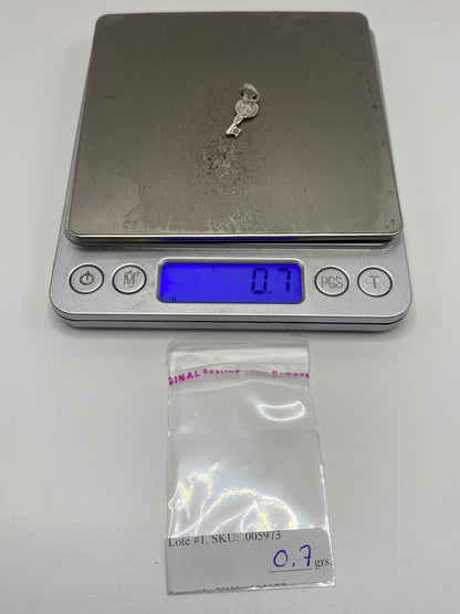 Dije Llave de San Benito — Plata 925 Repujada Taxco — foto 6