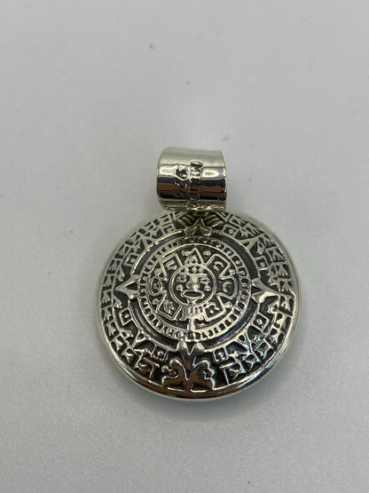Dije Plata Calendario Azteca — Taxco .925 — foto 5