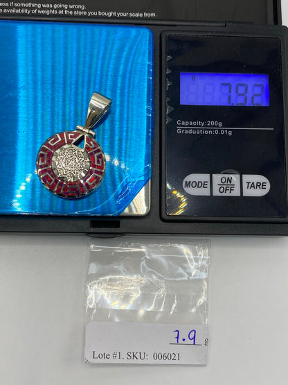 Dije Plata .950 Ópalo de Fuego Rosa — Taxco — foto 6