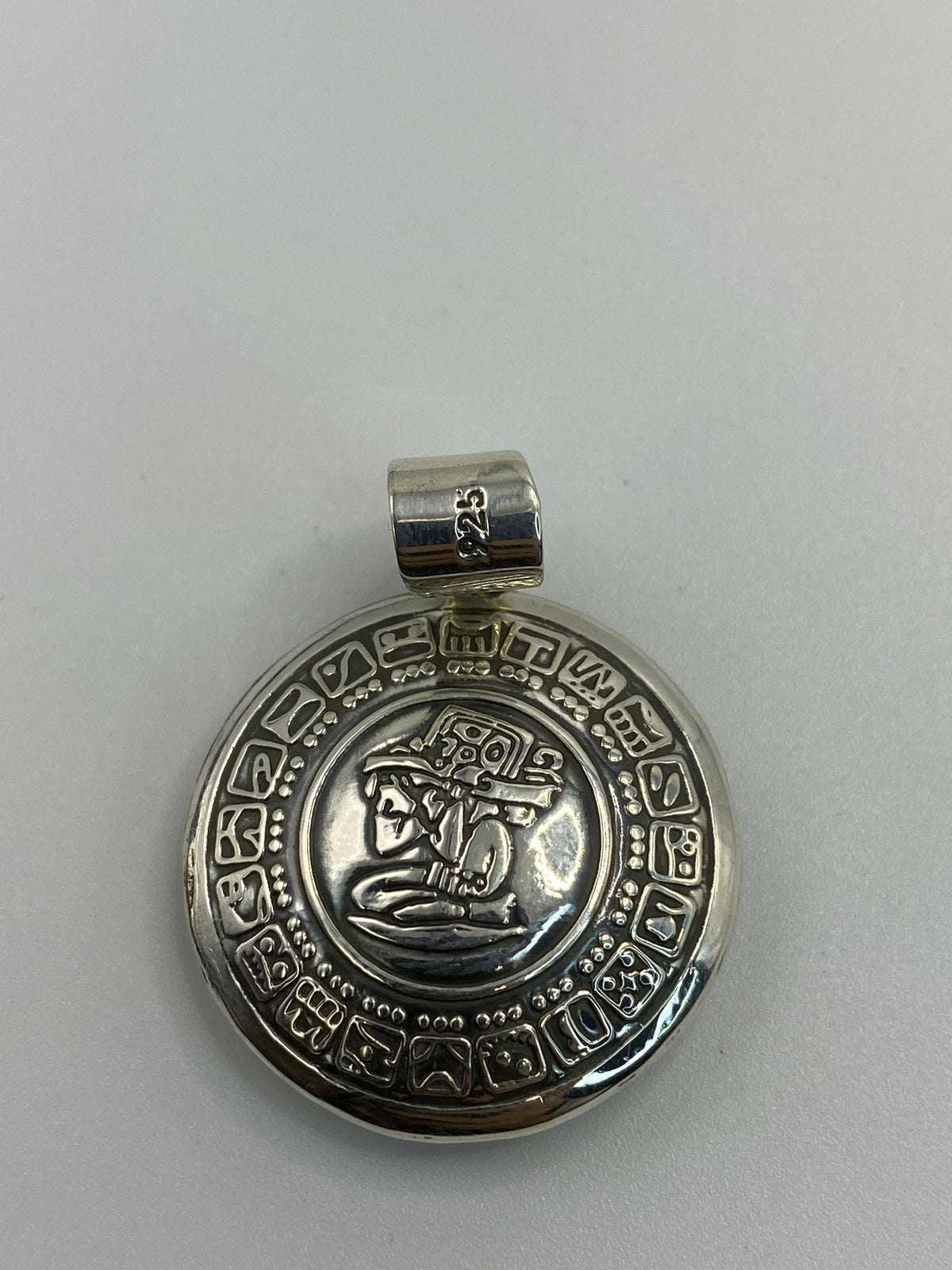 Dije Plata Calendario Azteca — Taxco .925 — foto 5