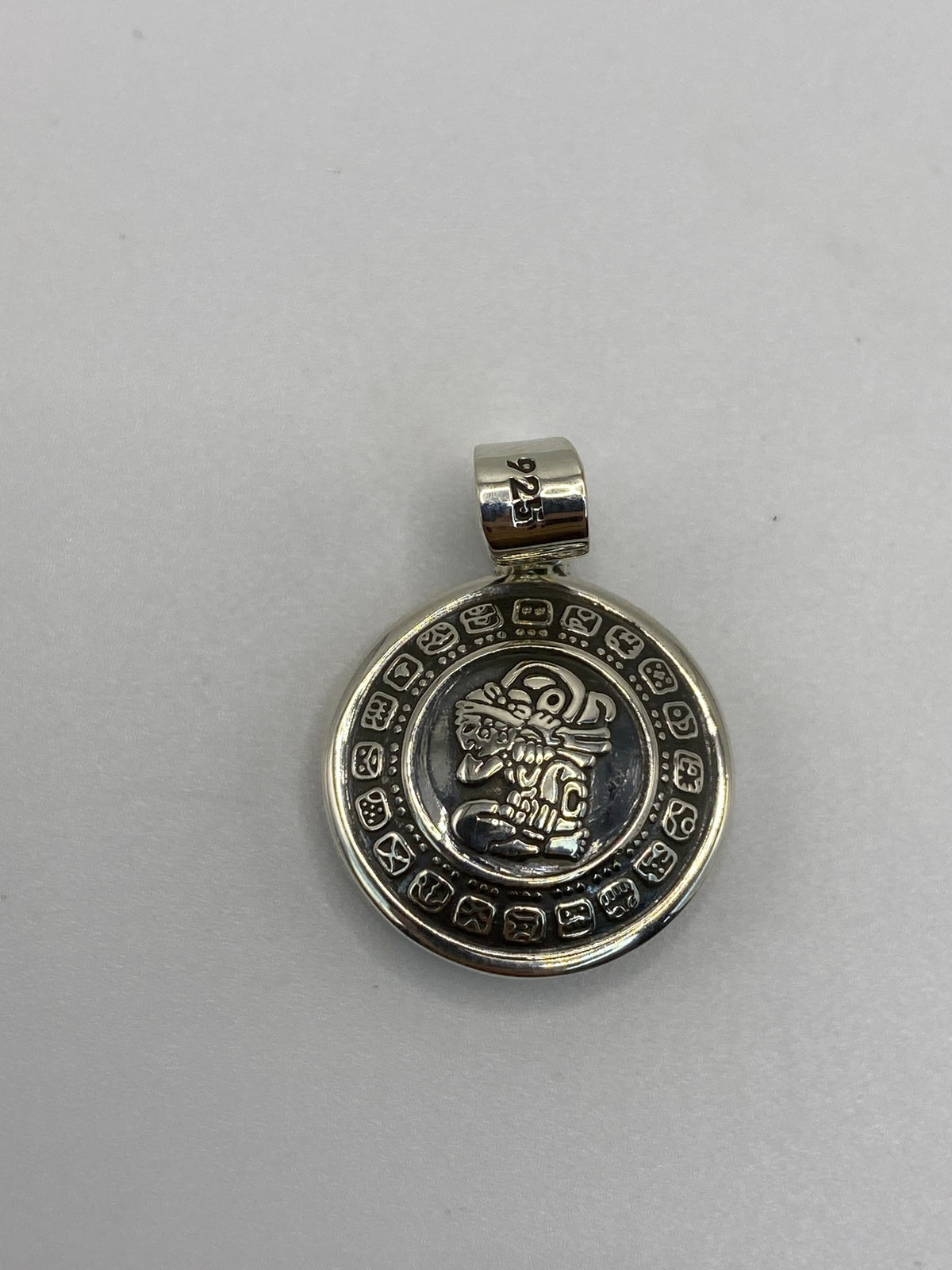 Dije de Plata Calendario Azteca — Taxco 925 — foto 5