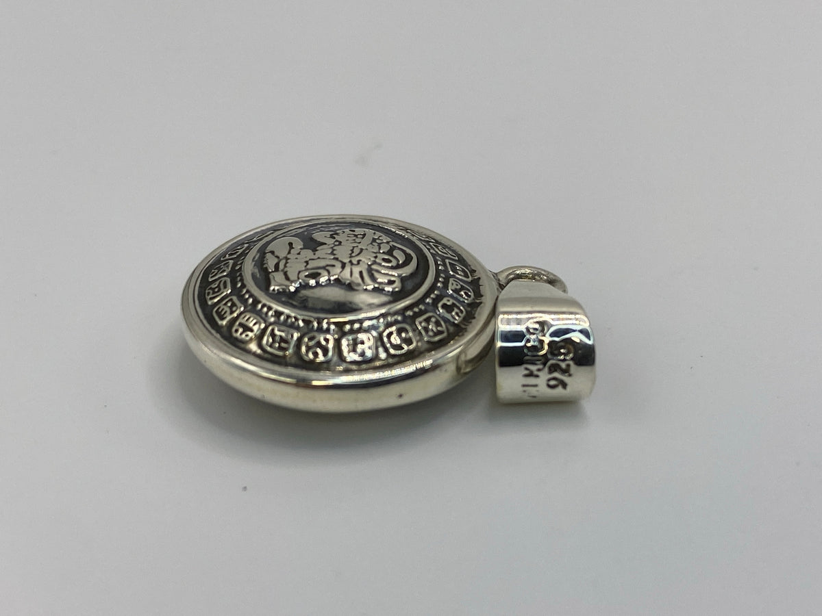 Dije Plata Zodiaco Azteca — Taxco 925 · 3 cm — foto 5