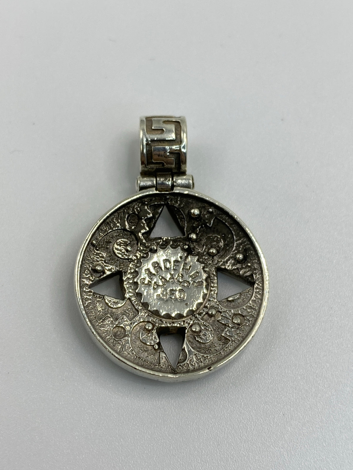 Dije Plata 950 Ópalo de Fuego Prehispánico — Taxco — foto 5
