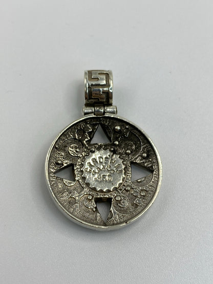 Dije Plata 950 Ópalo de Fuego Prehispánico — Taxco — foto 5