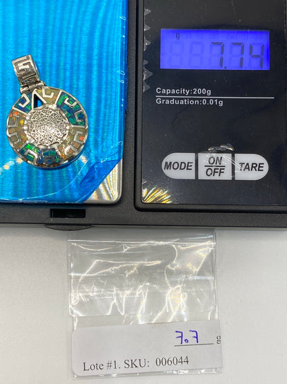 Dije Plata 950 Ópalo de Fuego Azul — Taxco — foto 6