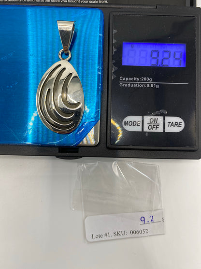 Dije Gota Minimalista Plata 925 — Taxco — foto 6