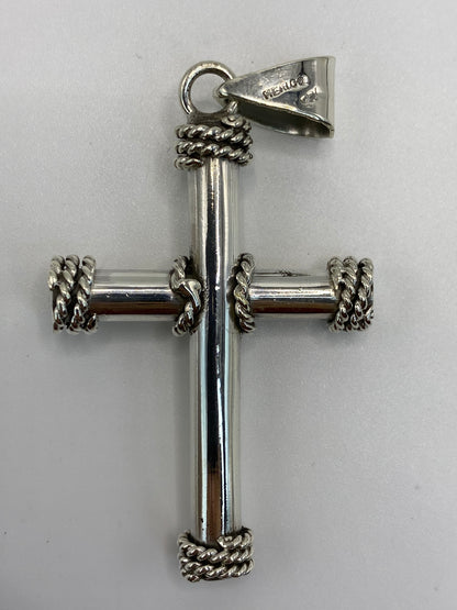 Dije Cruz de Plata 925 Taxco — 6 cm — foto 5