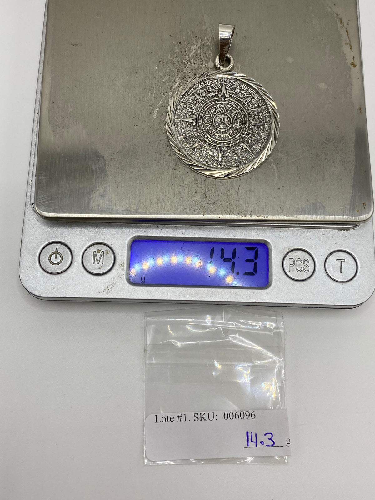 Dije Plata Calendario Azteca — Taxco 925 — foto 6