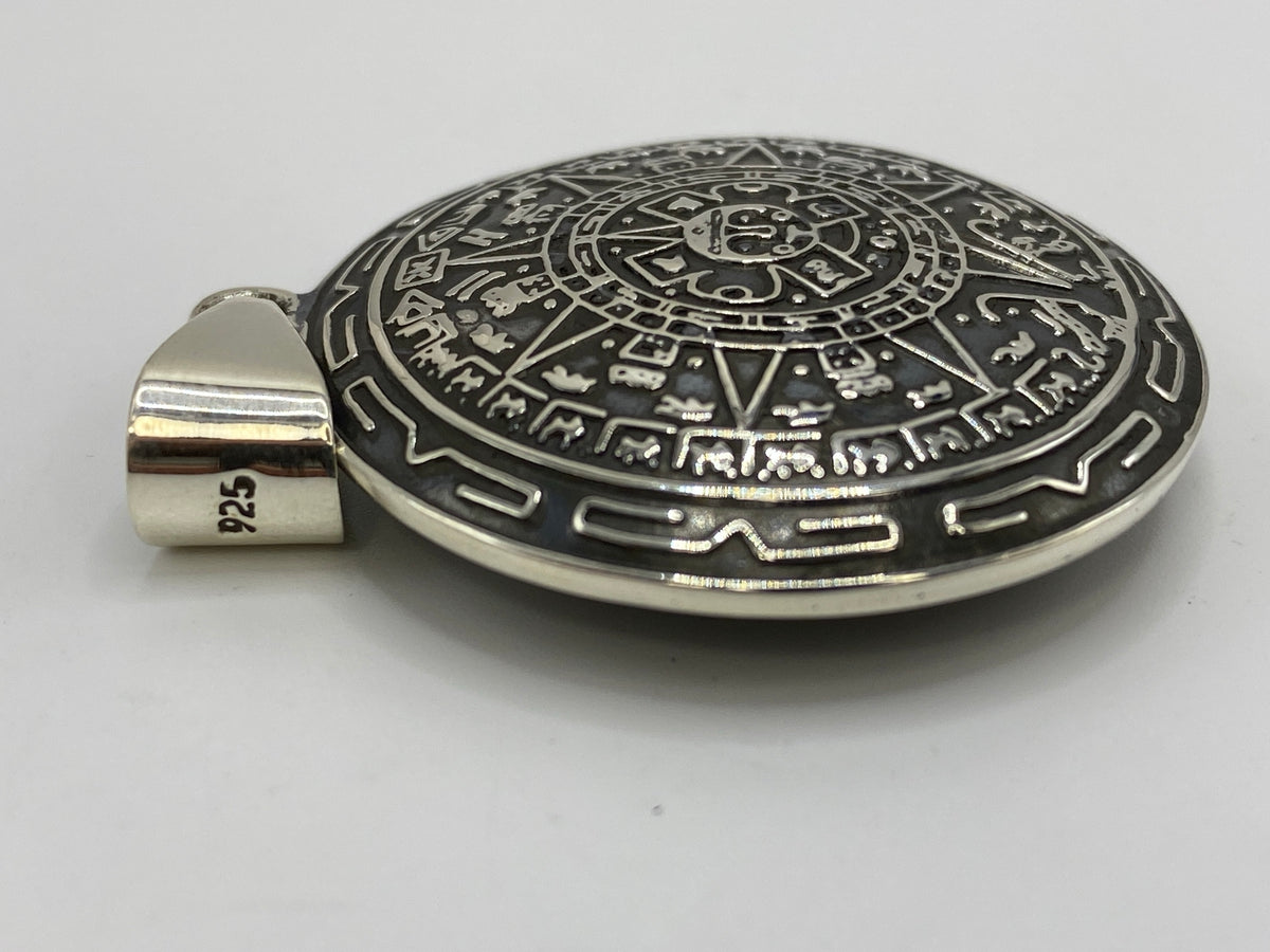 Dije Plata Calendario Azteca — Taxco 925 — foto 5