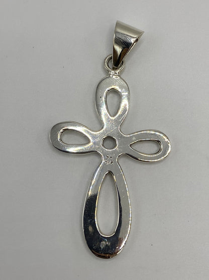 Dije Cruz de Plata Abierta 925 — Taxco — foto 5