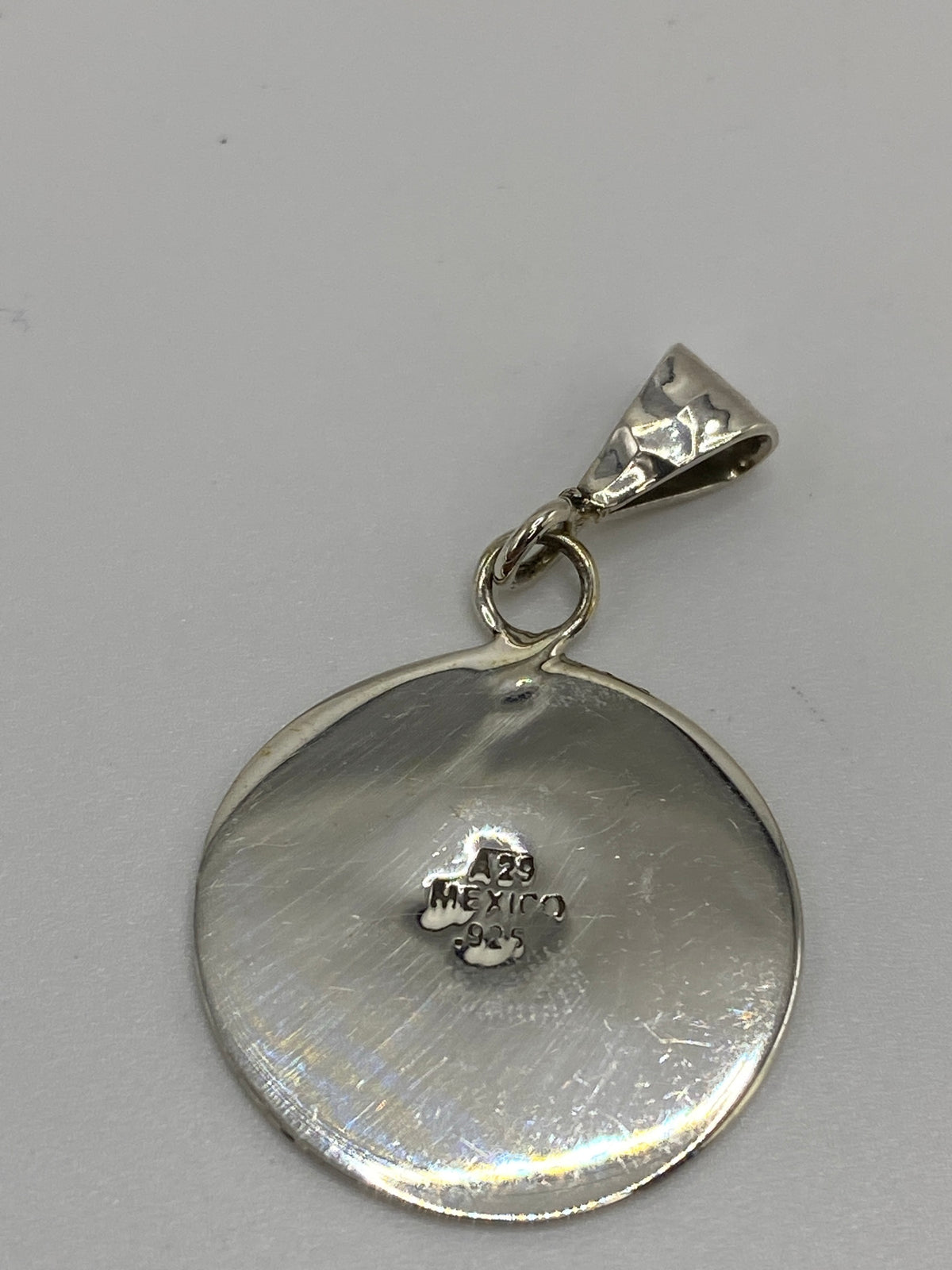 Dije Plata Calendario Azteca Ópalo de Fuego — Taxco 925 — foto 5