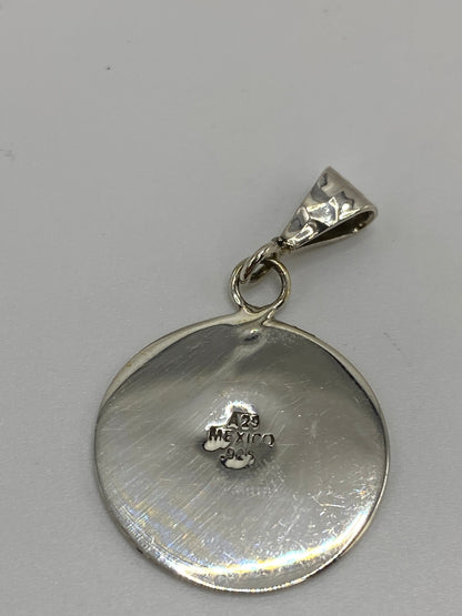 Dije Plata Calendario Azteca Ópalo de Fuego — Taxco 925 — foto 5