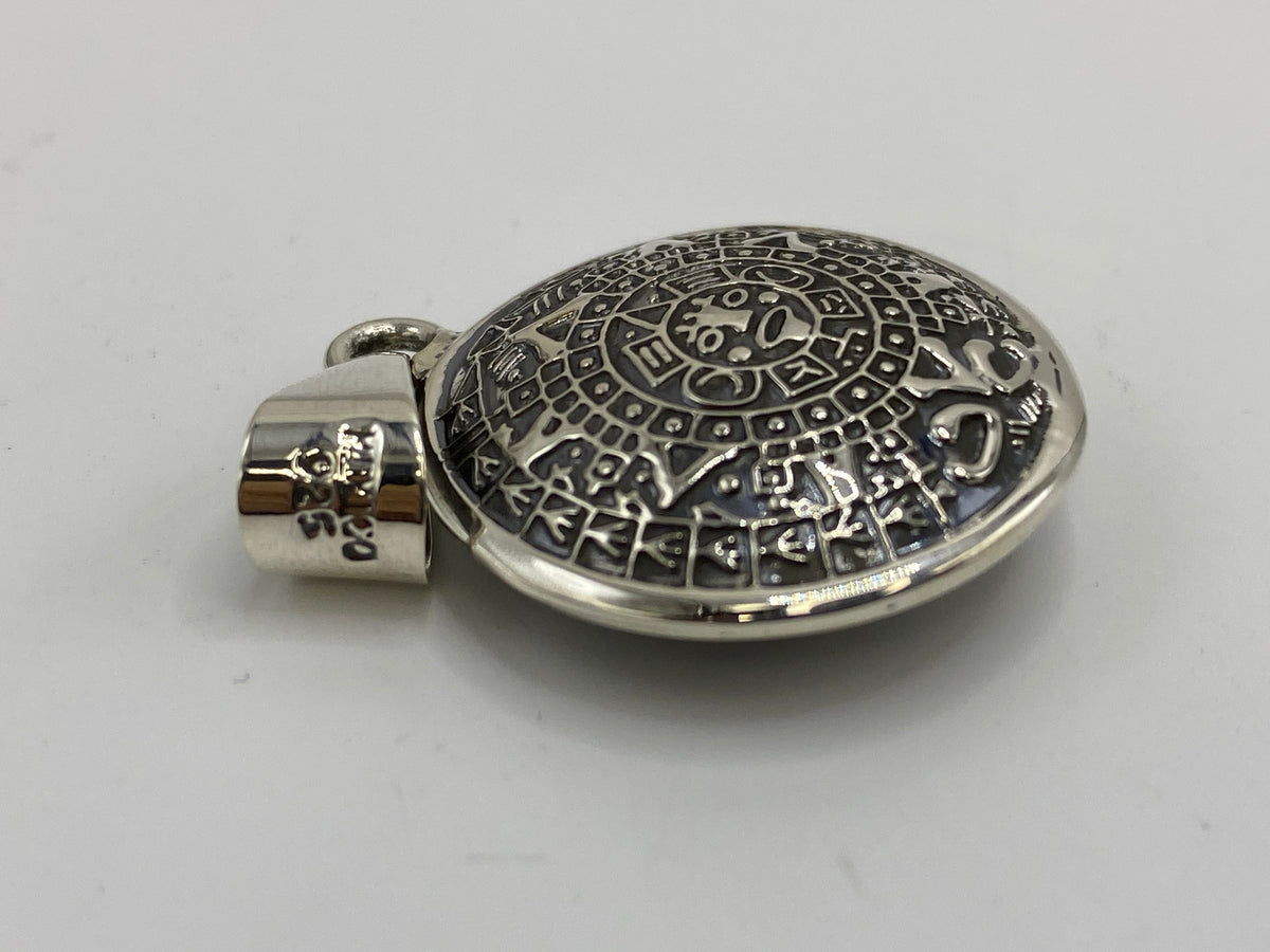 Dije de Plata Calendario Azteca — Taxco 925 — foto 5