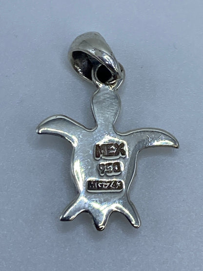 Dije Tortuga Plata 950 con Ópalo de Fuego — foto 5