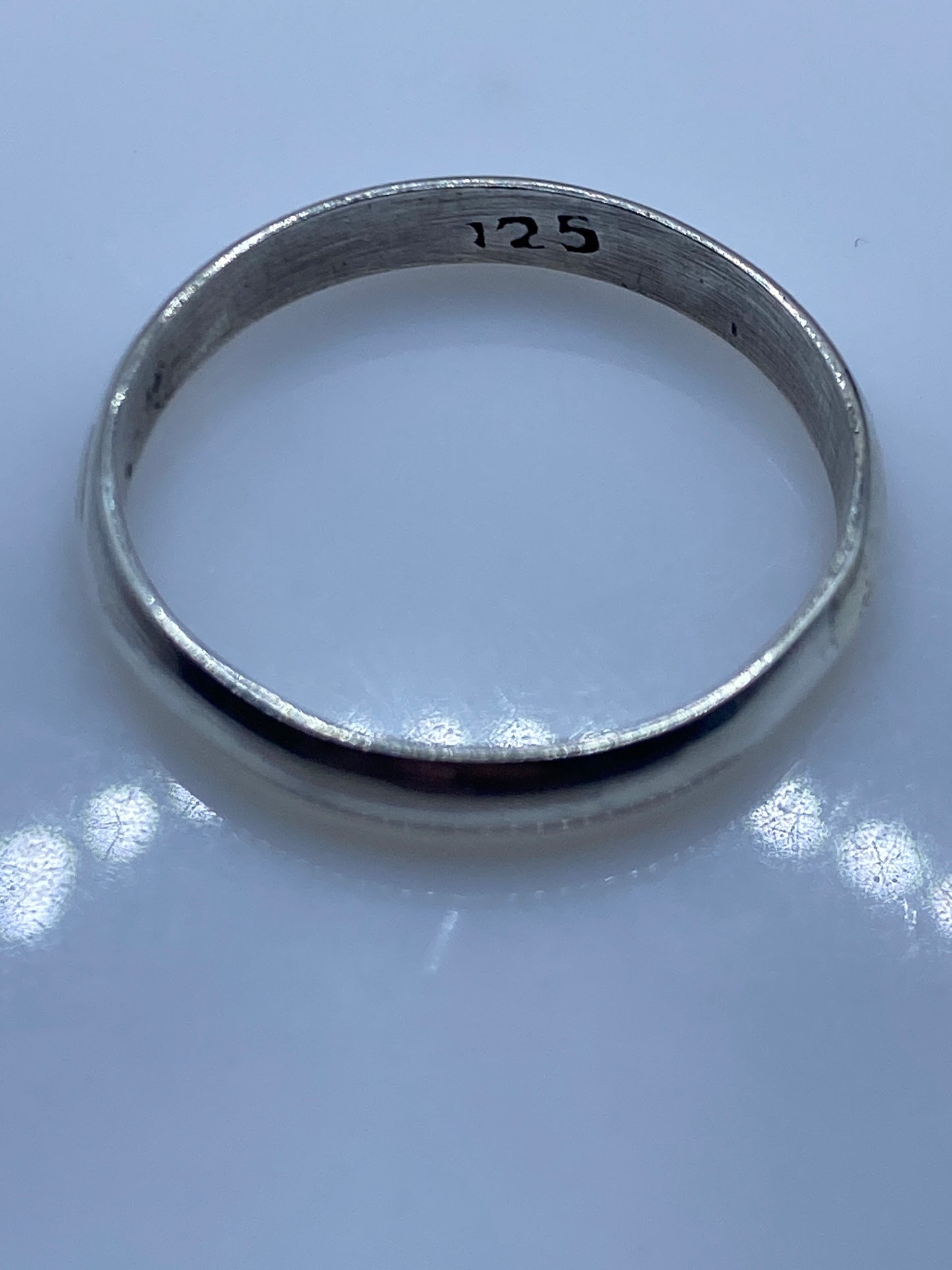 Anillo de Plata .925 Banda Pulida Minimalista — foto 5