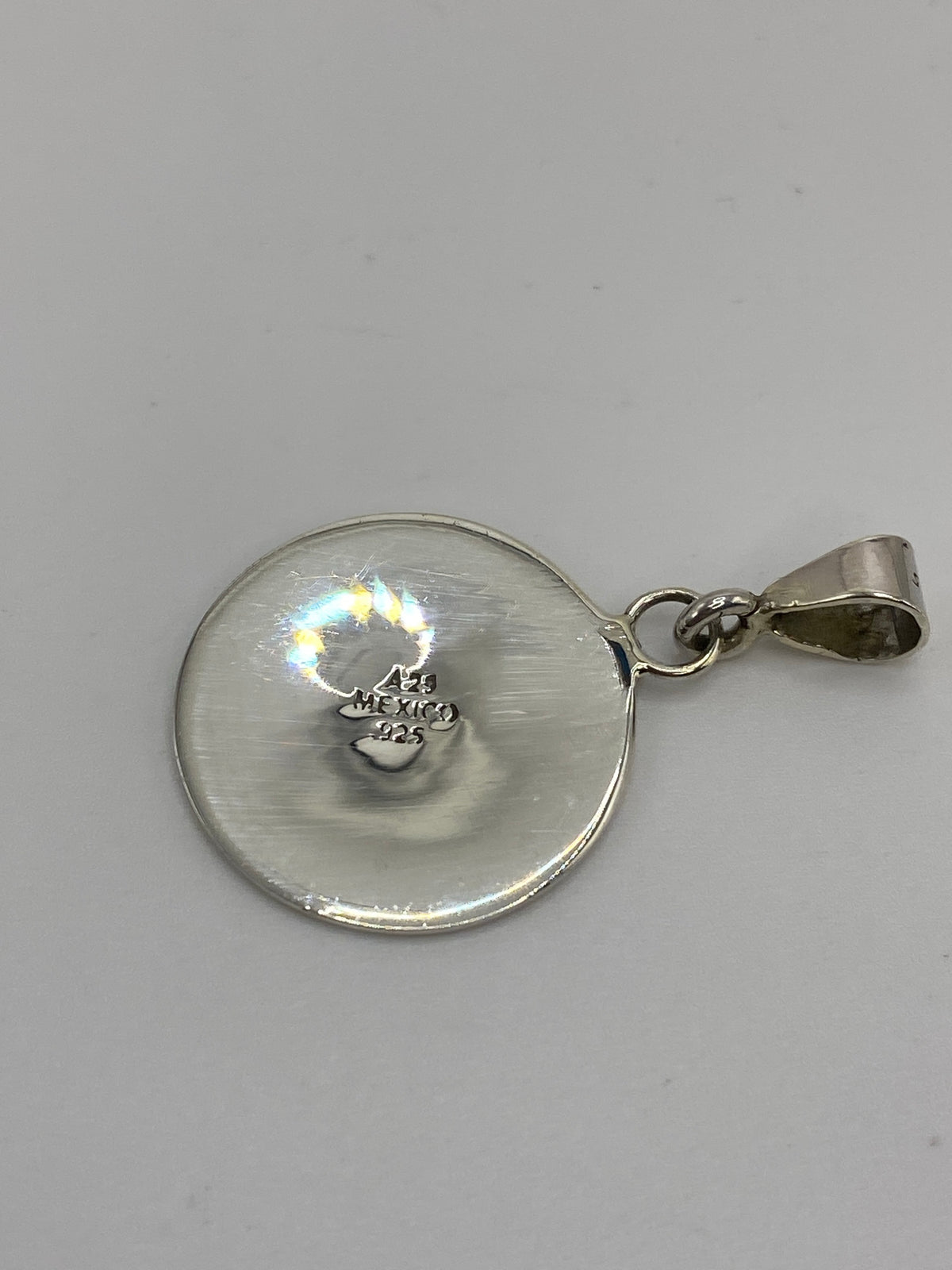 Dije Plata Calendario Azteca Ópalo de Fuego — Taxco 925 — foto 5