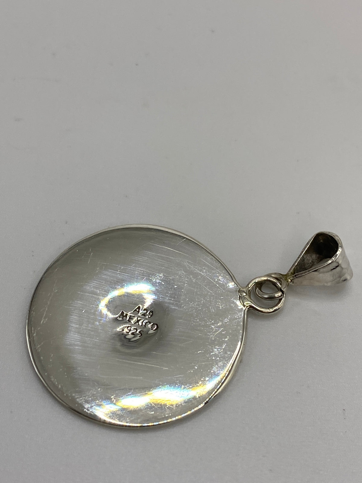 Dije Plata 925 Prehispánico con Ópalo de Fuego — foto 5