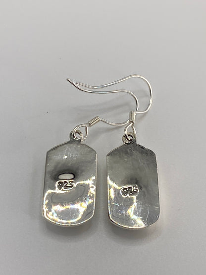 Aretes Plata Ópalo de Fuego Multicolor — Taxco 925 — foto 5