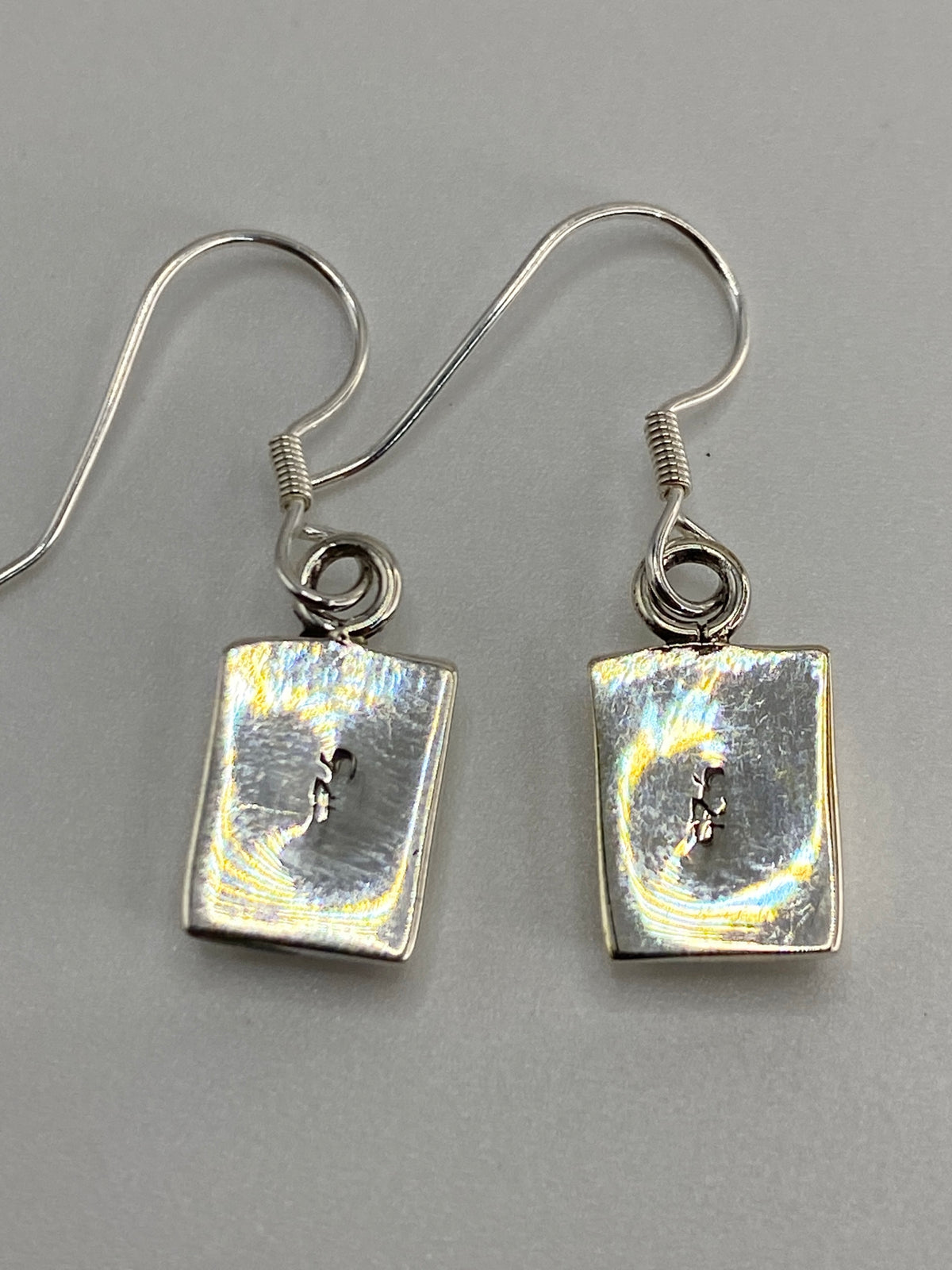 Aretes de Plata Ópalo de Fuego — Taxco 925 — foto 5