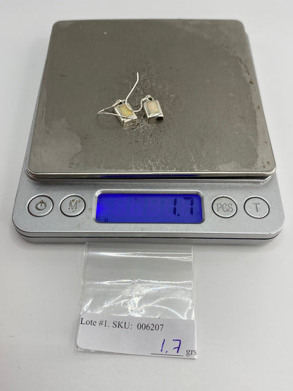 Aretes de Plata Ópalo de Fuego — Taxco 925 — foto 6