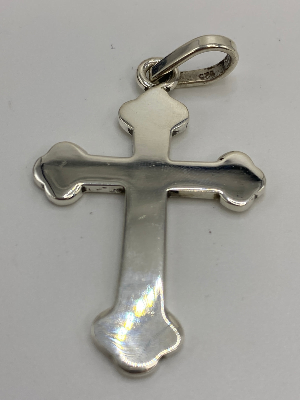 Dije Cruz de Plata 925 — Diseño Clásico Taxco — foto 5