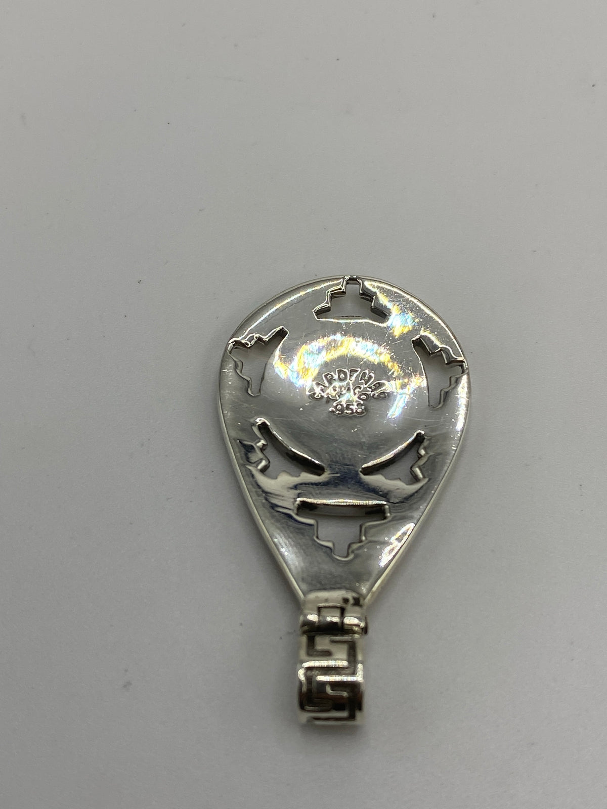 Dije Prehispánico Ópalo de Fuego — Plata 950 Taxco — foto 5