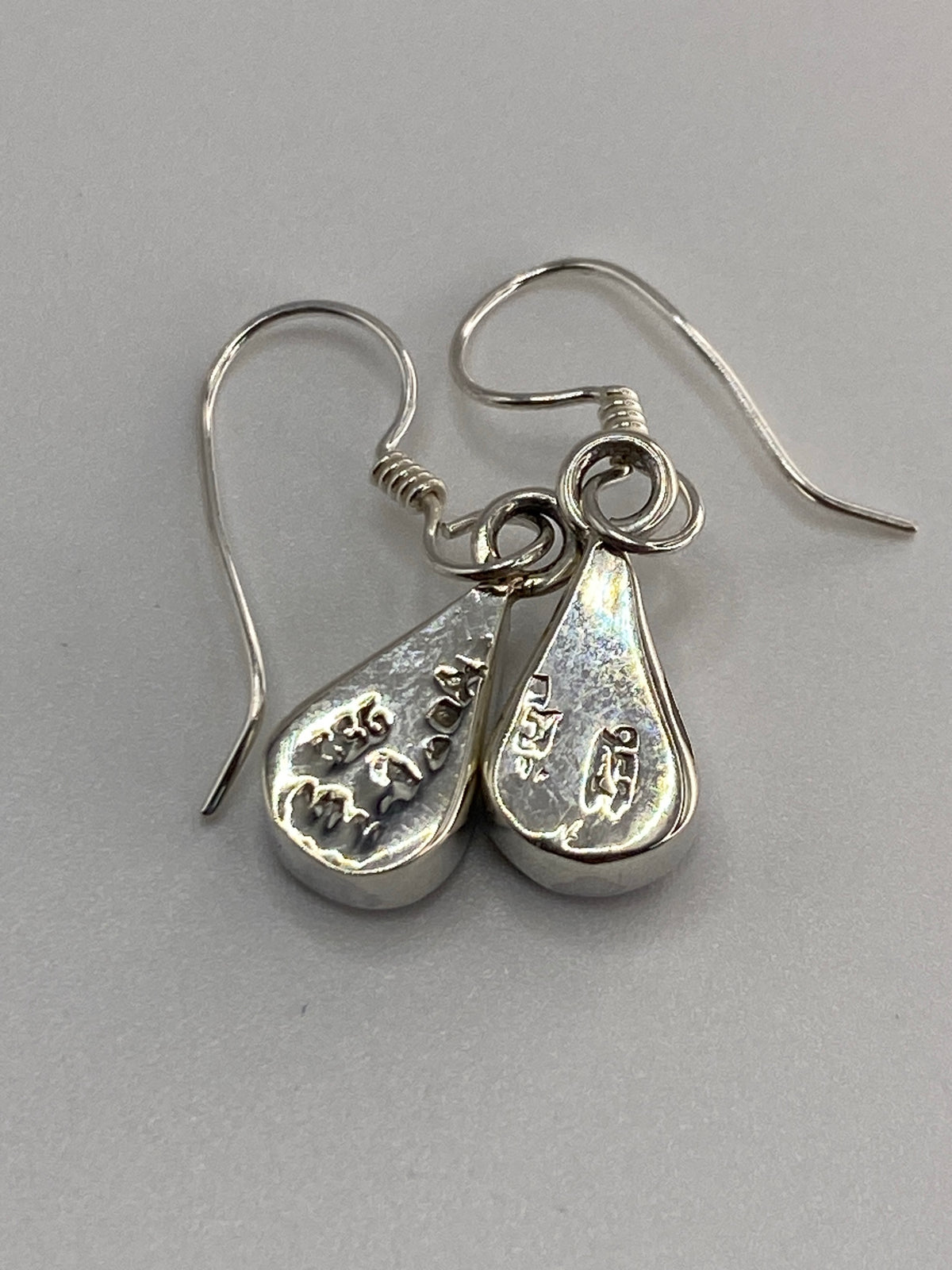 Aretes de Plata con Ópalo de Fuego — Taxco 925 — foto 5