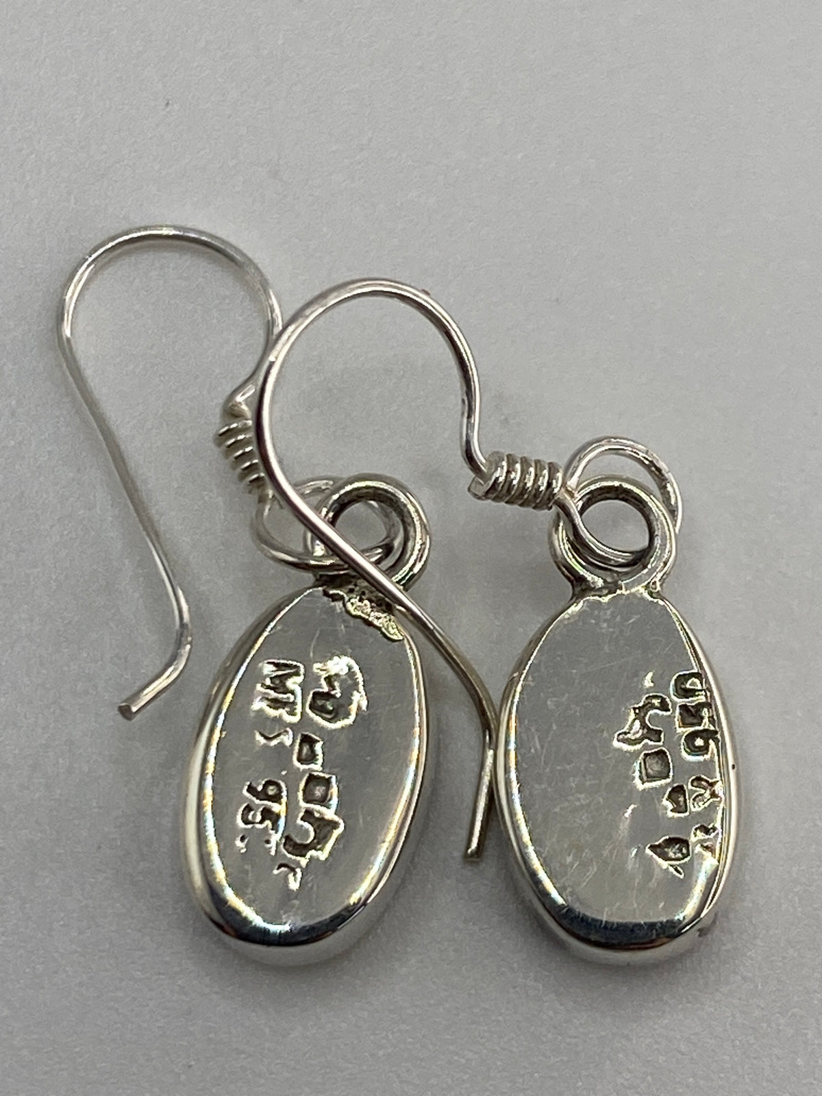 Aretes de Plata Opalo de Fuego — Taxco 950 — foto 5