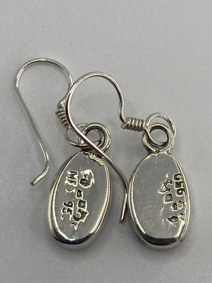 Aretes de Plata Opalo de Fuego — Taxco 950 — foto 5