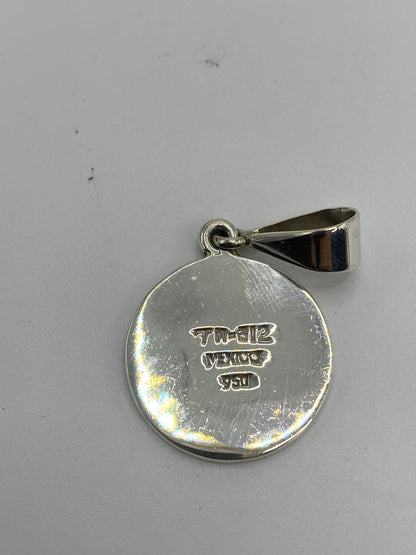 Dije Calendario Azteca Plata 950 con Opalo de Fuego — foto 5