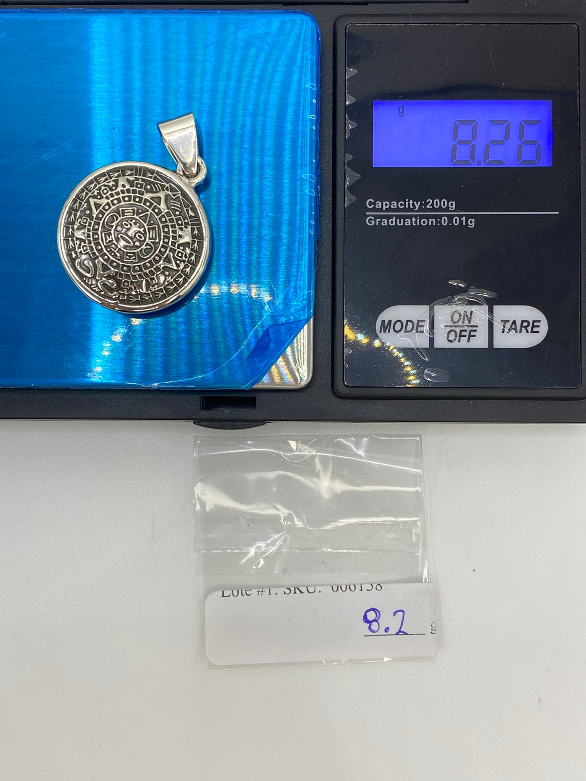 Dije Calendario Azteca Plata 925 — Taxco — foto 6