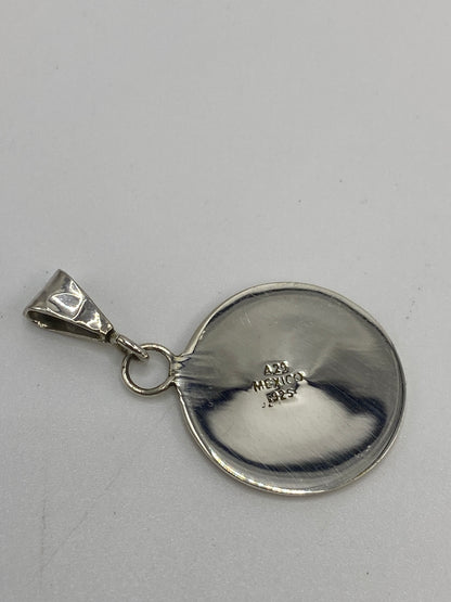 Dije Plata Ópalo de Fuego Moneda Taxco — 3.5 cm — foto 5