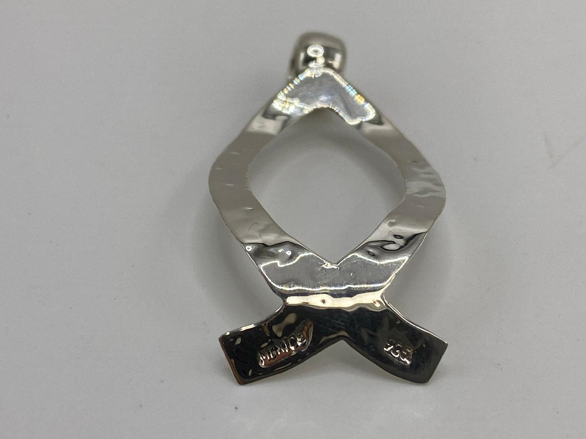 Dije de Plata Repujado Sello Prehispánico — Taxco 925 — foto 5