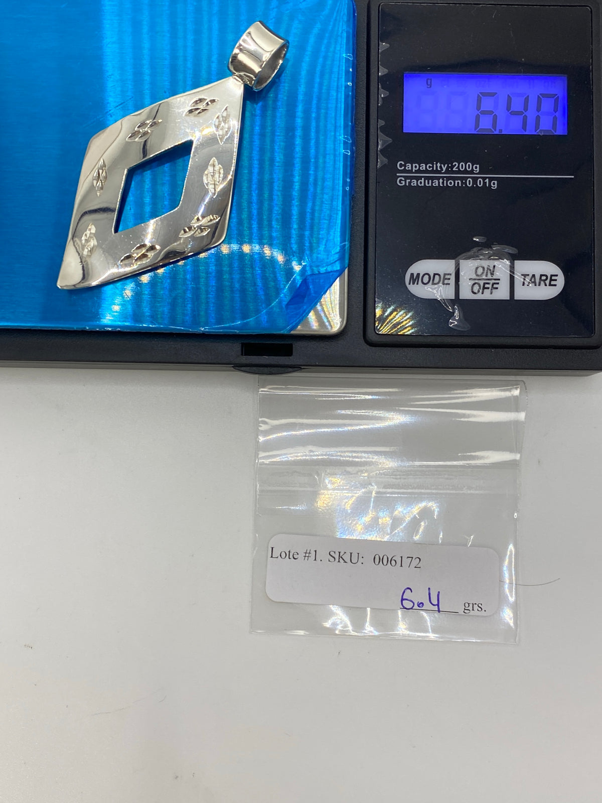 Dije de Plata Geométrico — Taxco 925 — foto 6