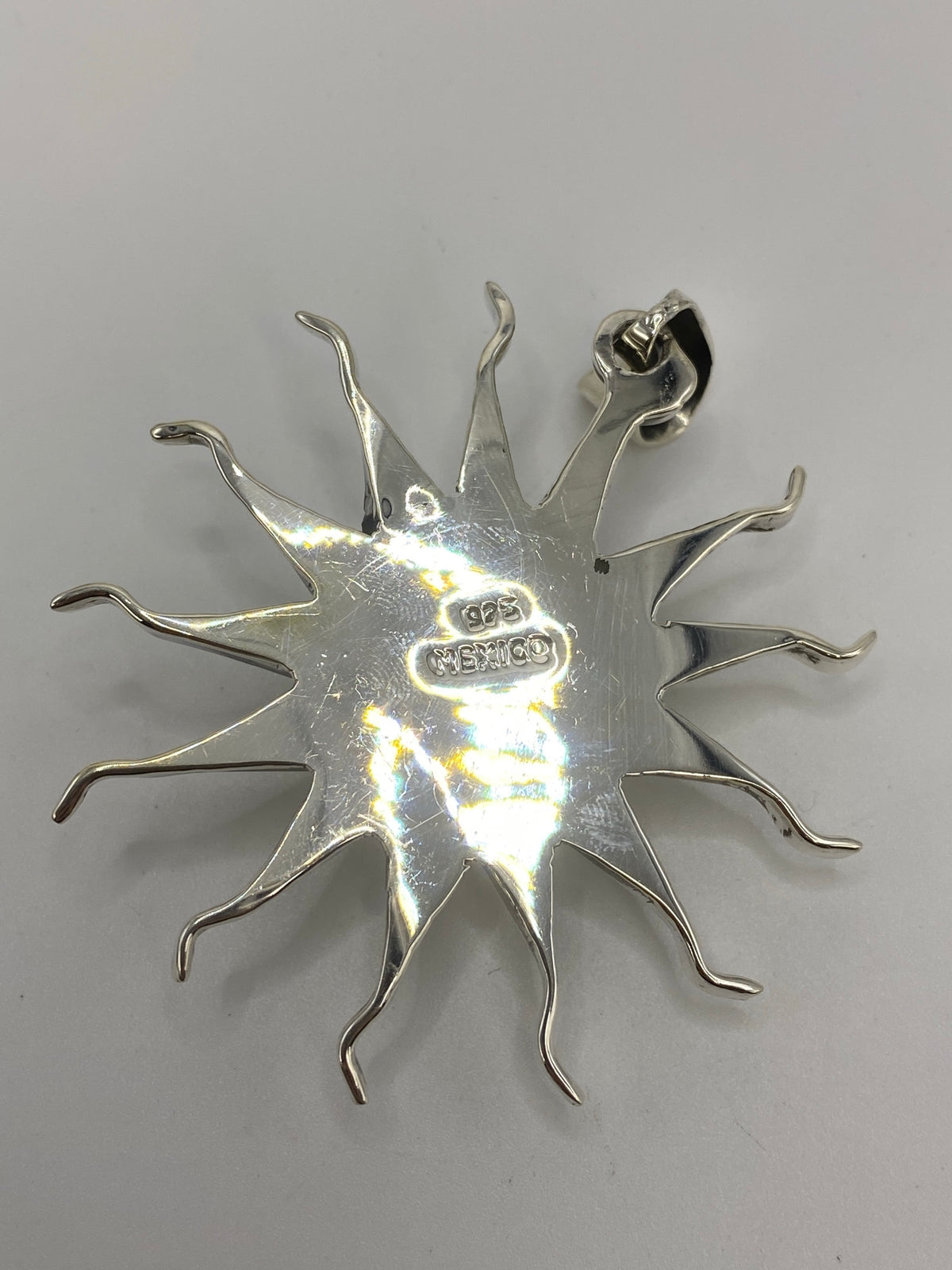 Dije Sol de Plata Prehispánico — Taxco 925 — foto 5
