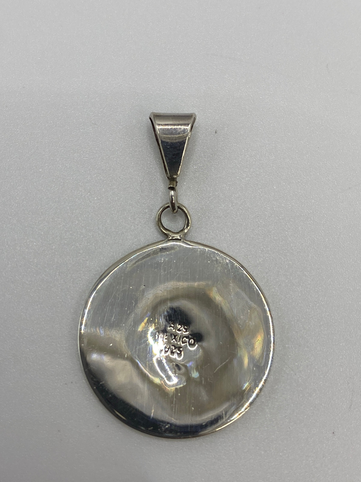 Dije Plata Ópalo de Fuego Prehispánico — Taxco 925 — foto 5