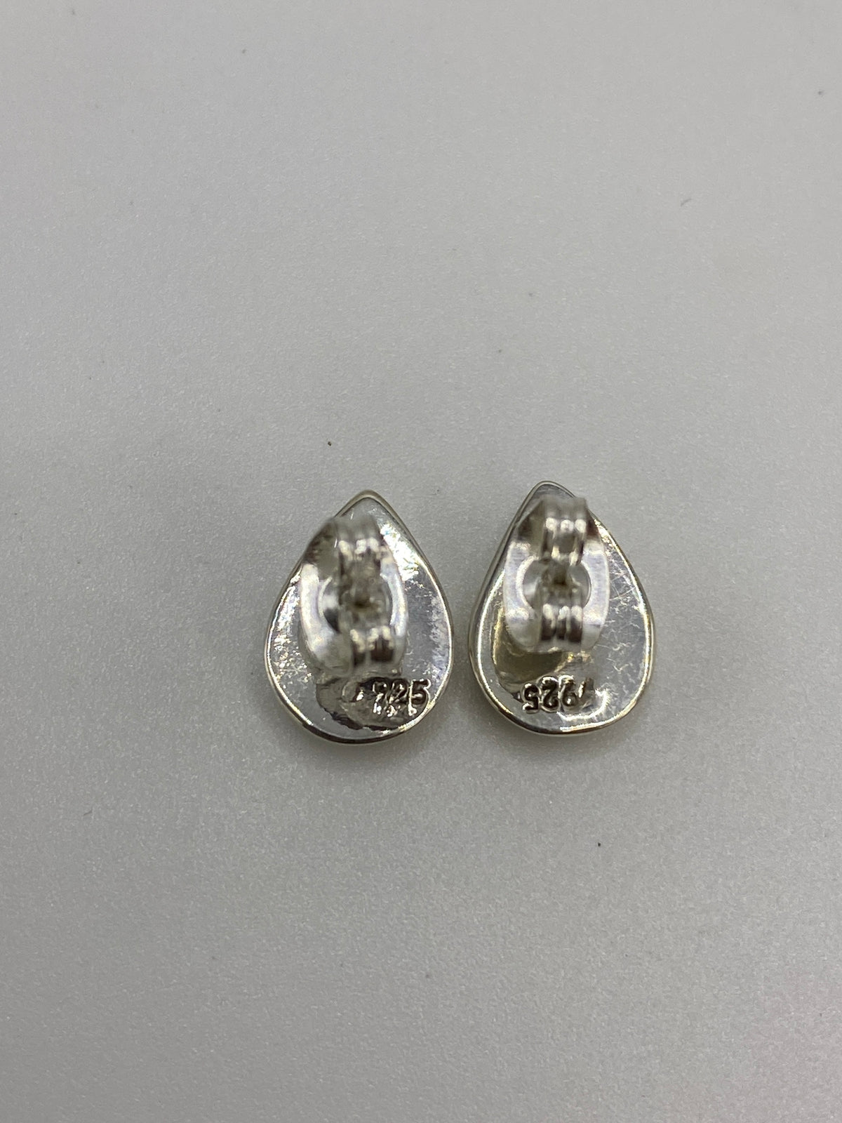 Aretes de Plata con Ópalo de Fuego Blanco — Taxco 925 — foto 5