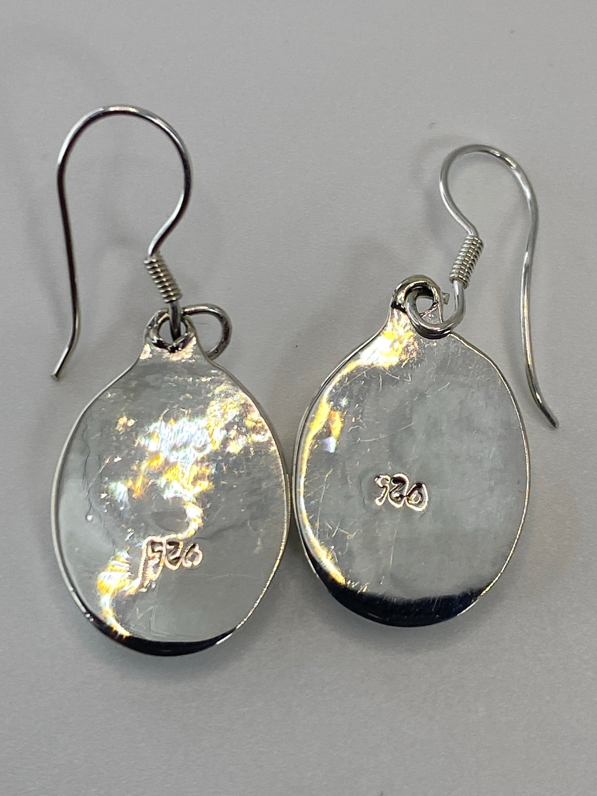 Aretes de Plata Ópalo de Fuego — Taxco 925 — foto 5