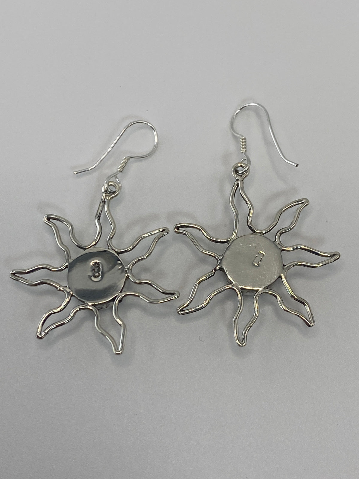 Aretes Plata Ópalo de Fuego Sol Taxco 950 — foto 5