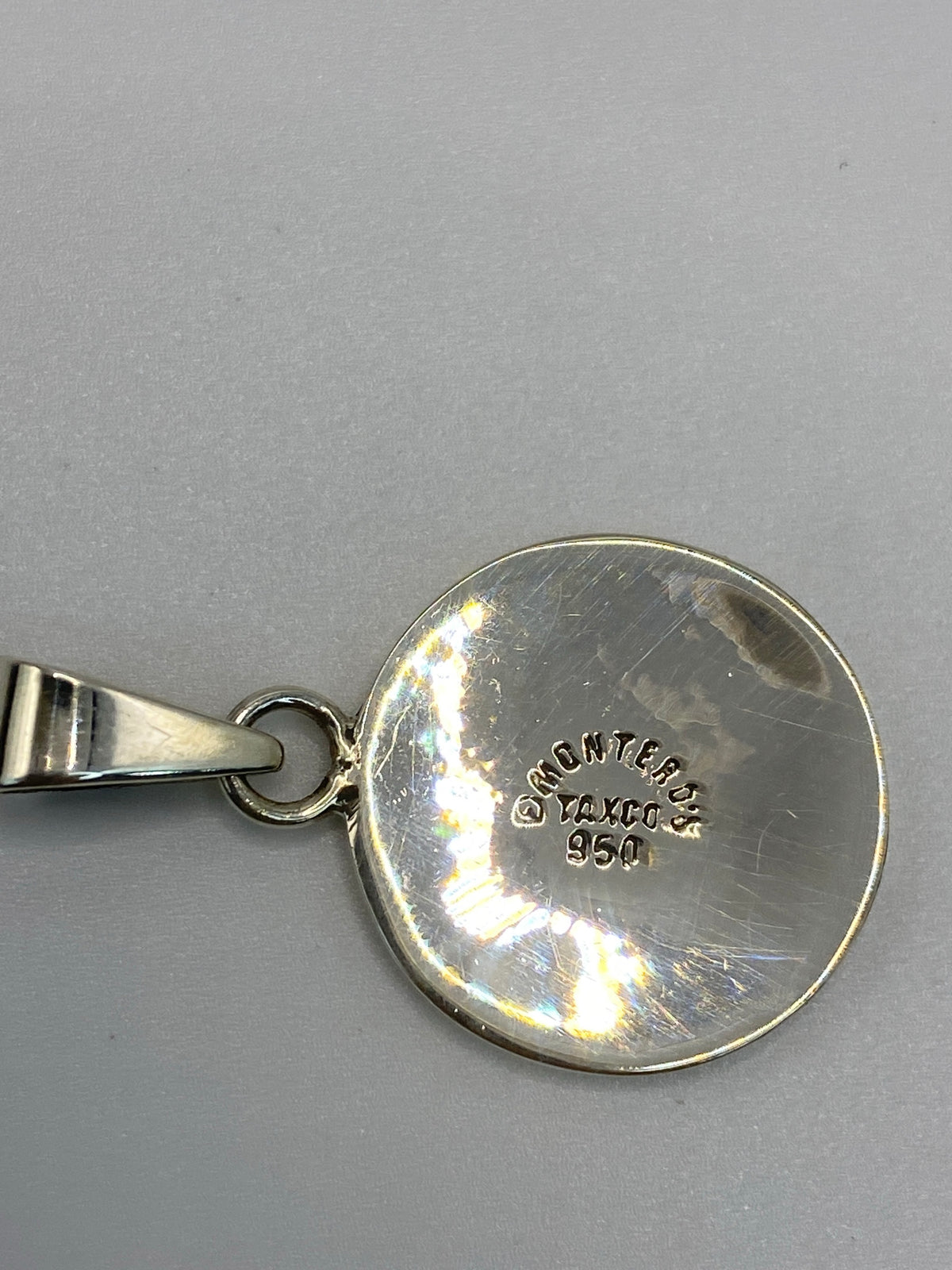 Dije Plata 950 Ópalo de Fuego Azul Cielo — Zodiacal Taxco — foto 5
