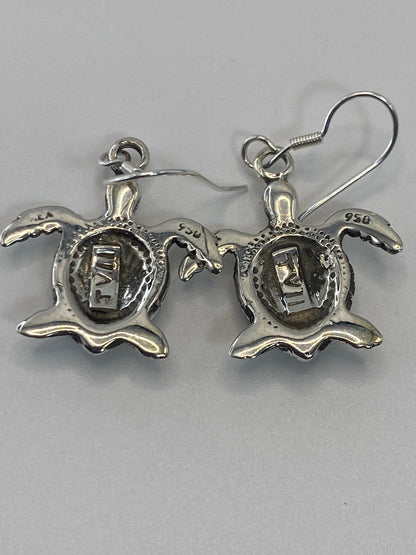 Aretes de Plata con Ópalo de Fuego Rojo — Taxco 950 — foto 5