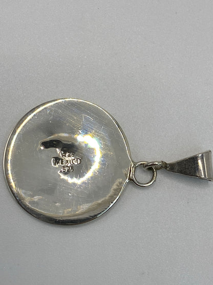 Dije de Plata Ópalo de Fuego — Taxco 925 — foto 5